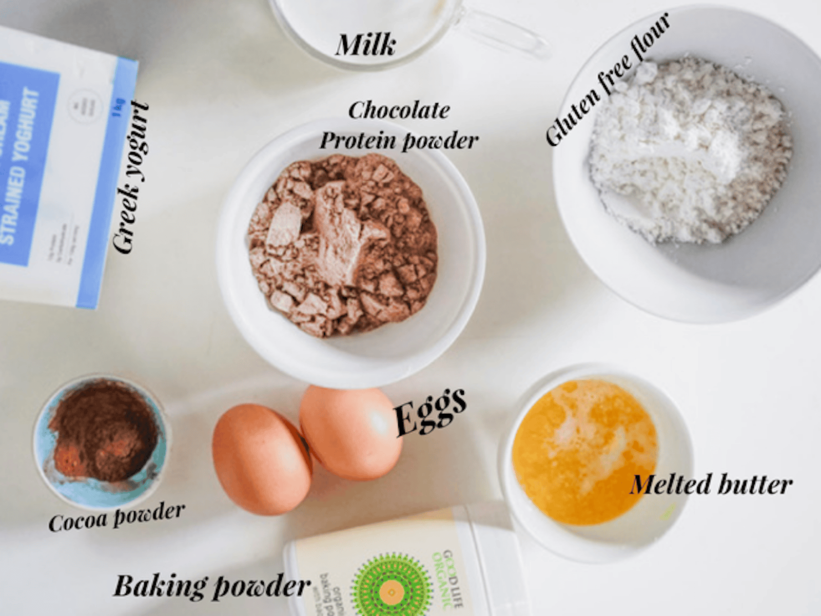 chocolate protein powder pancakes