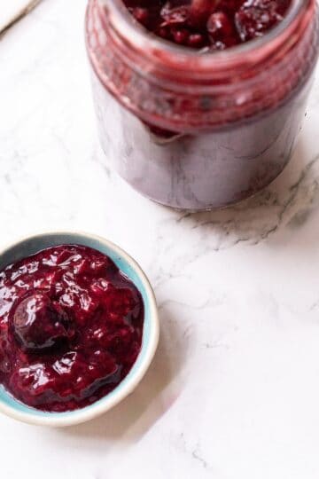 berry sauce