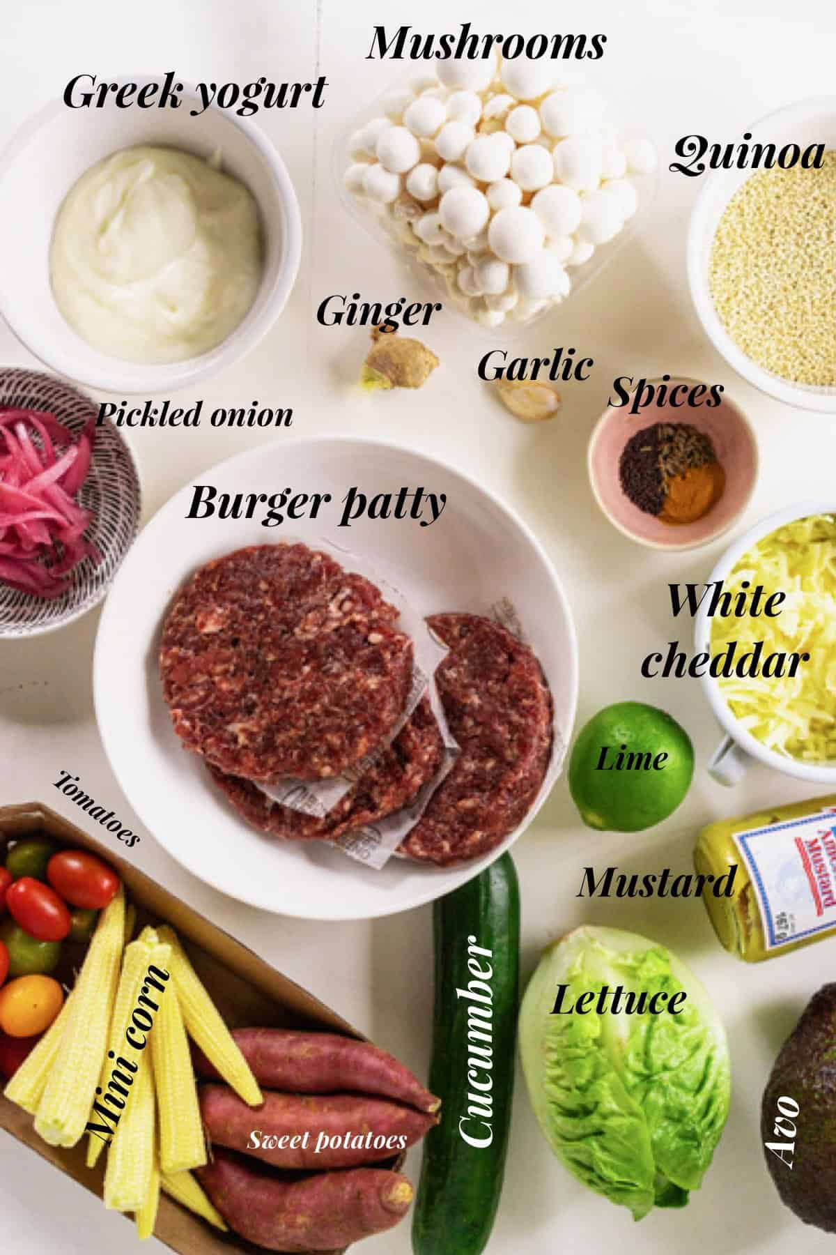 Cheese burger bowl