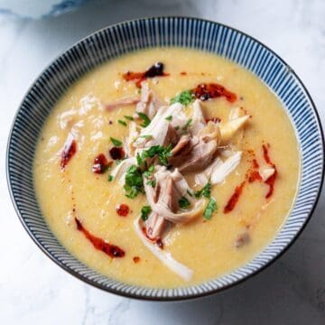 Gluten free creamy chicken soup