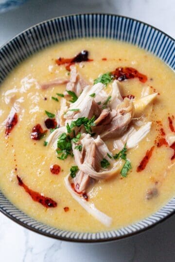 Gluten free creamy chicken soup