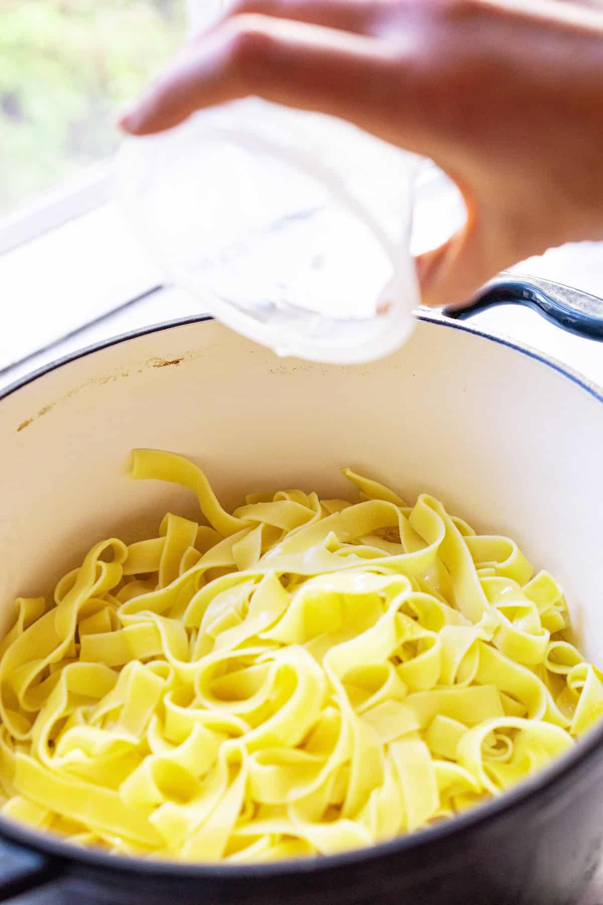 pasta with Lemon Pesto Sauce