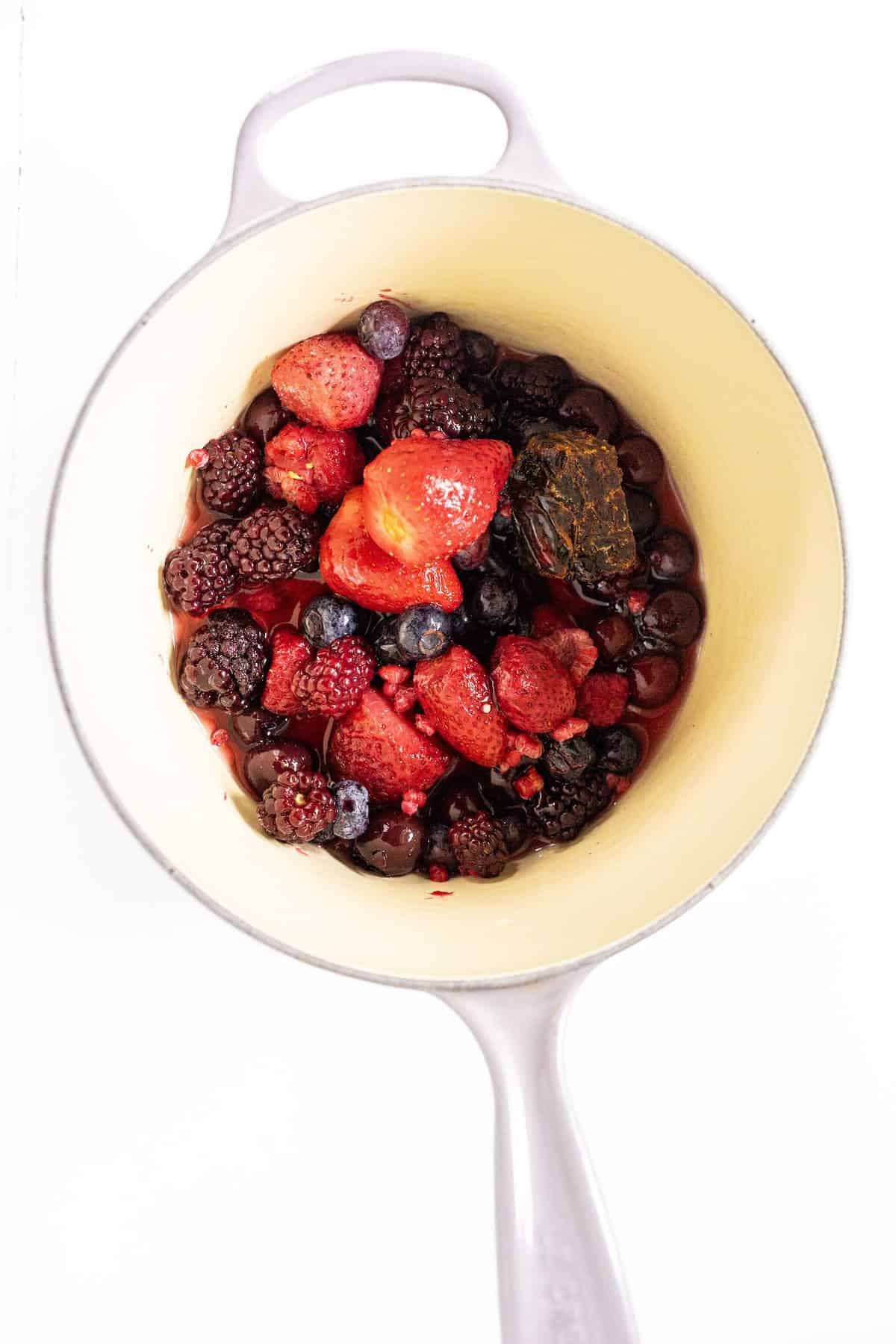 berry sauce no added sugar