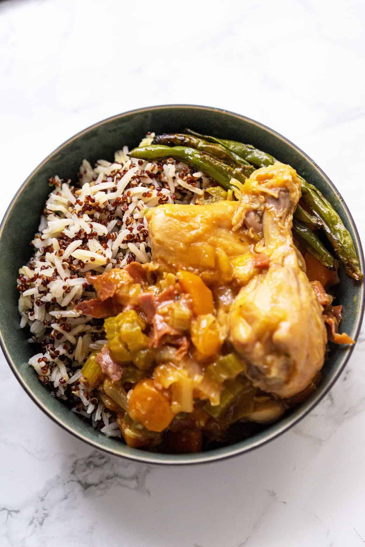 Braised chicken thighs and drumsticks