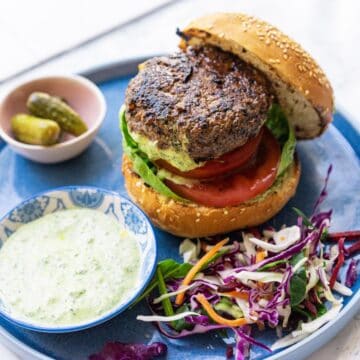 Gluten free burger