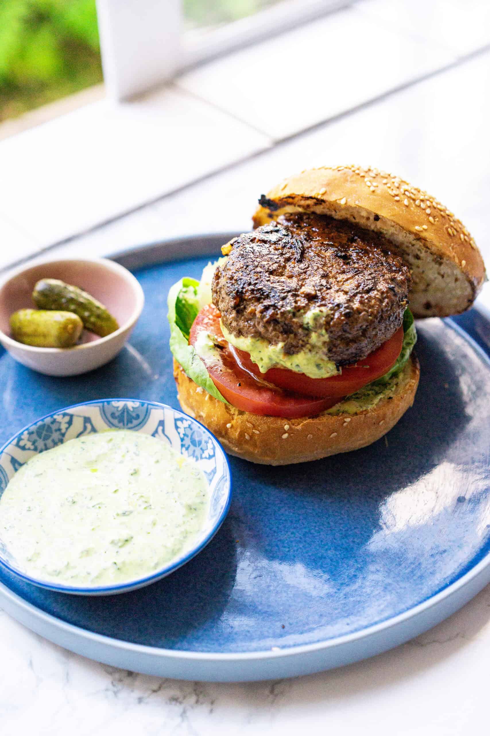 ground beef gluten free burger