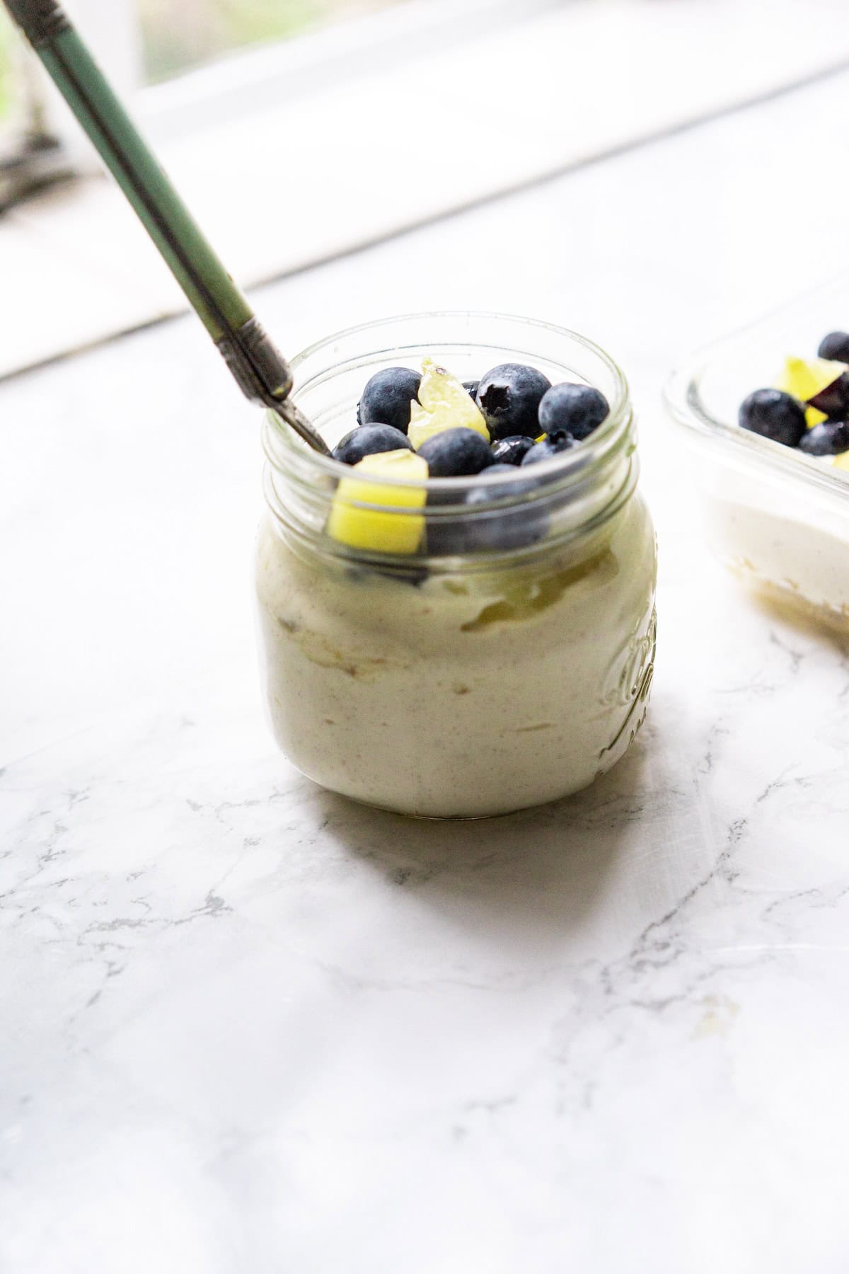 mason jar cheesecake