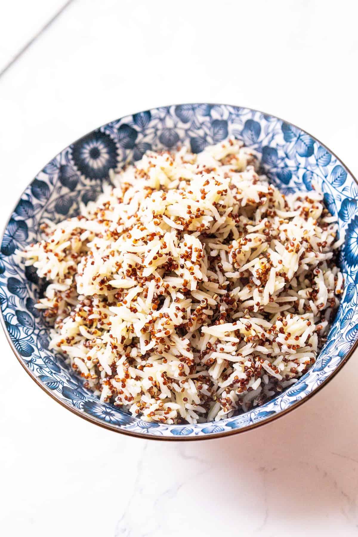 wild rice and quinoa