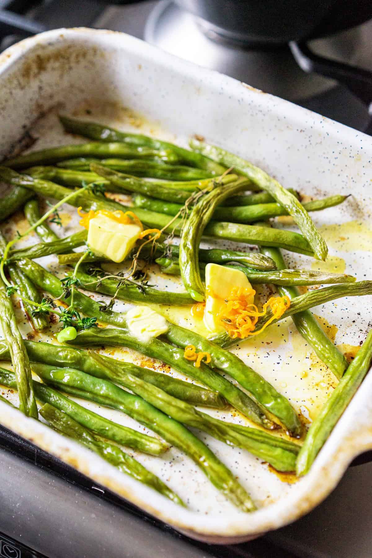frozen roasted green beans