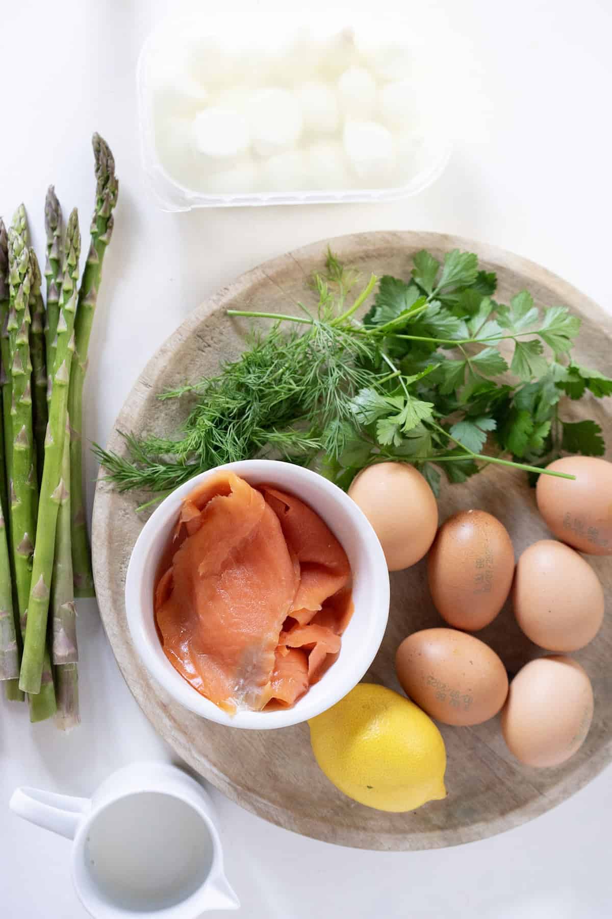salmon frittata