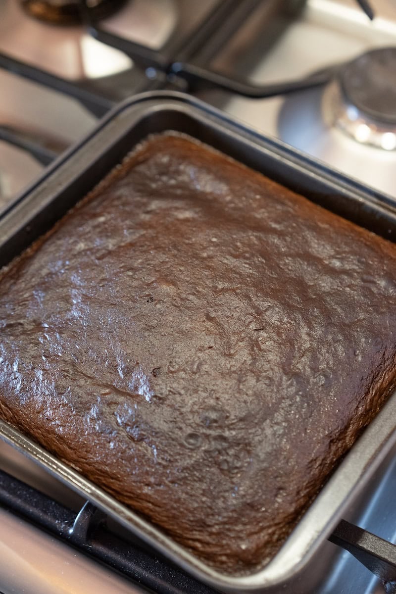 brownies with cream cheese icing