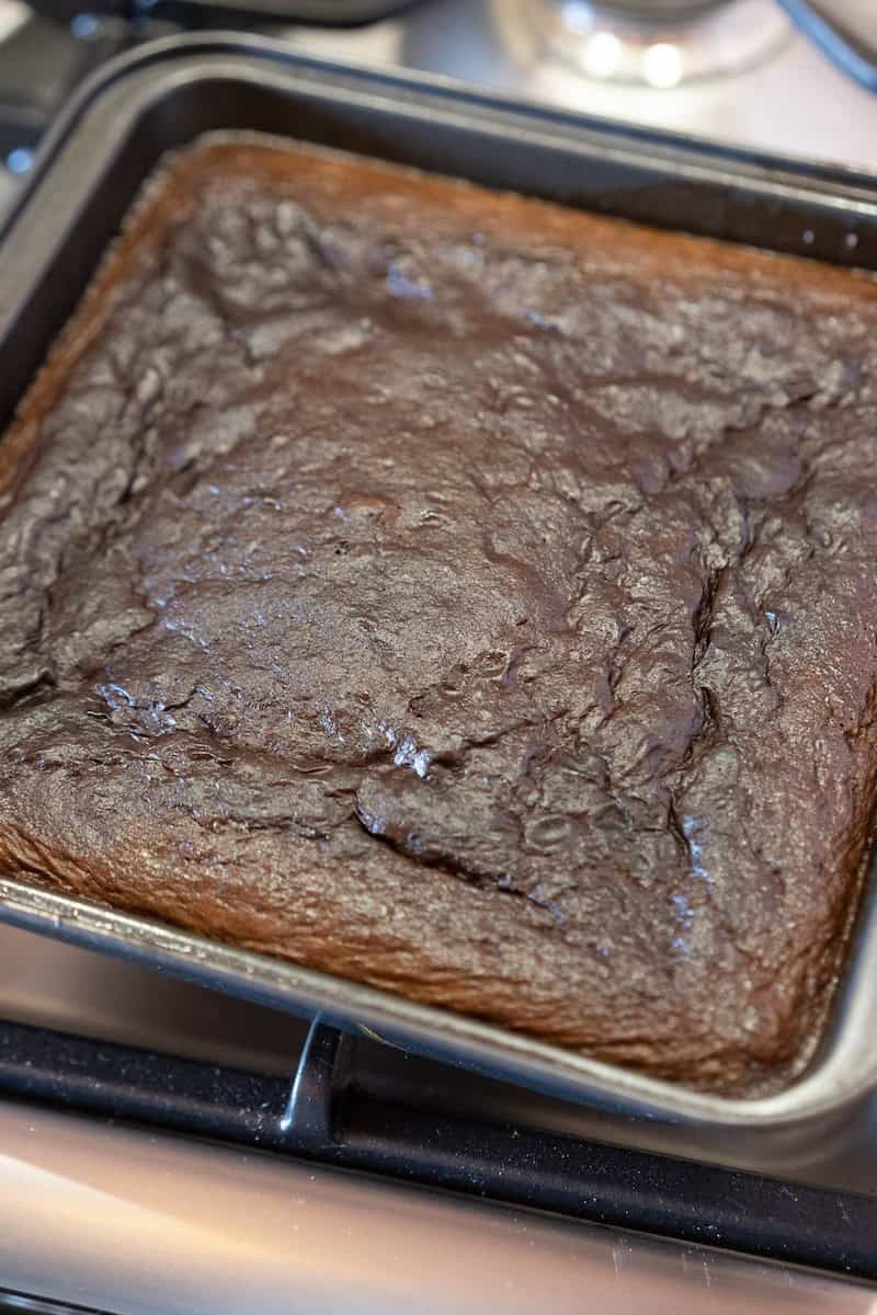 brownies with cream cheese icing
