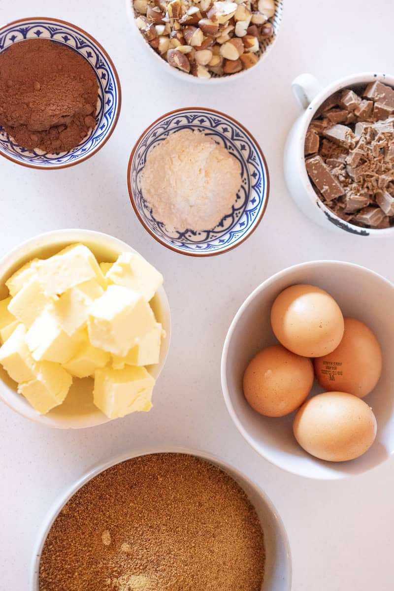 brownies with cream cheese icing