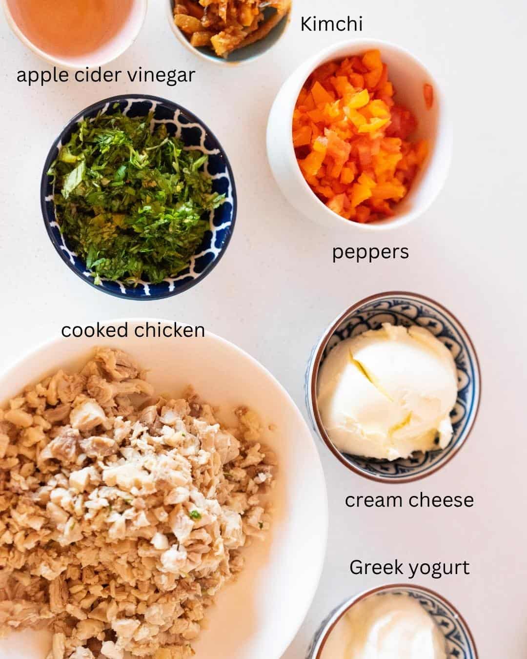 high protein chicken salad