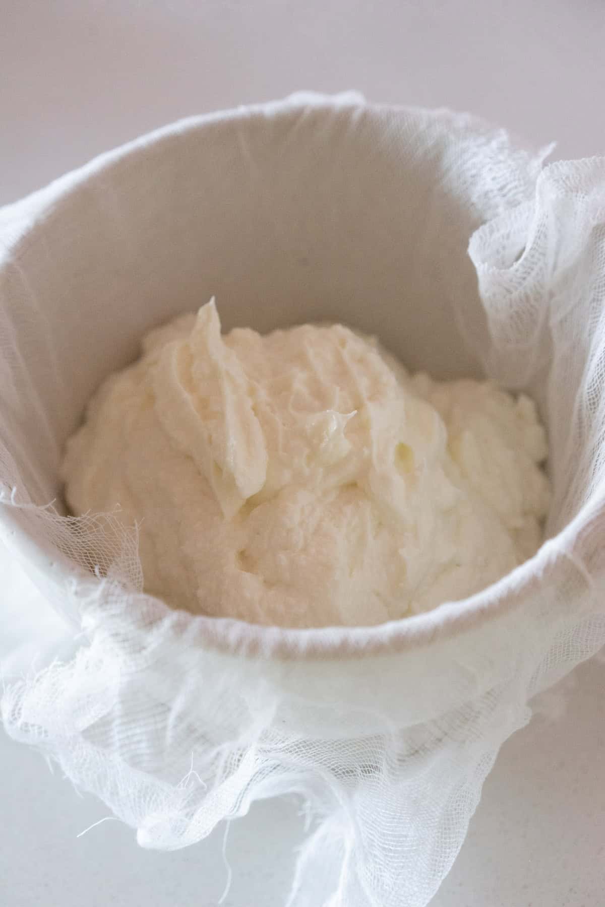 labneh with garlic